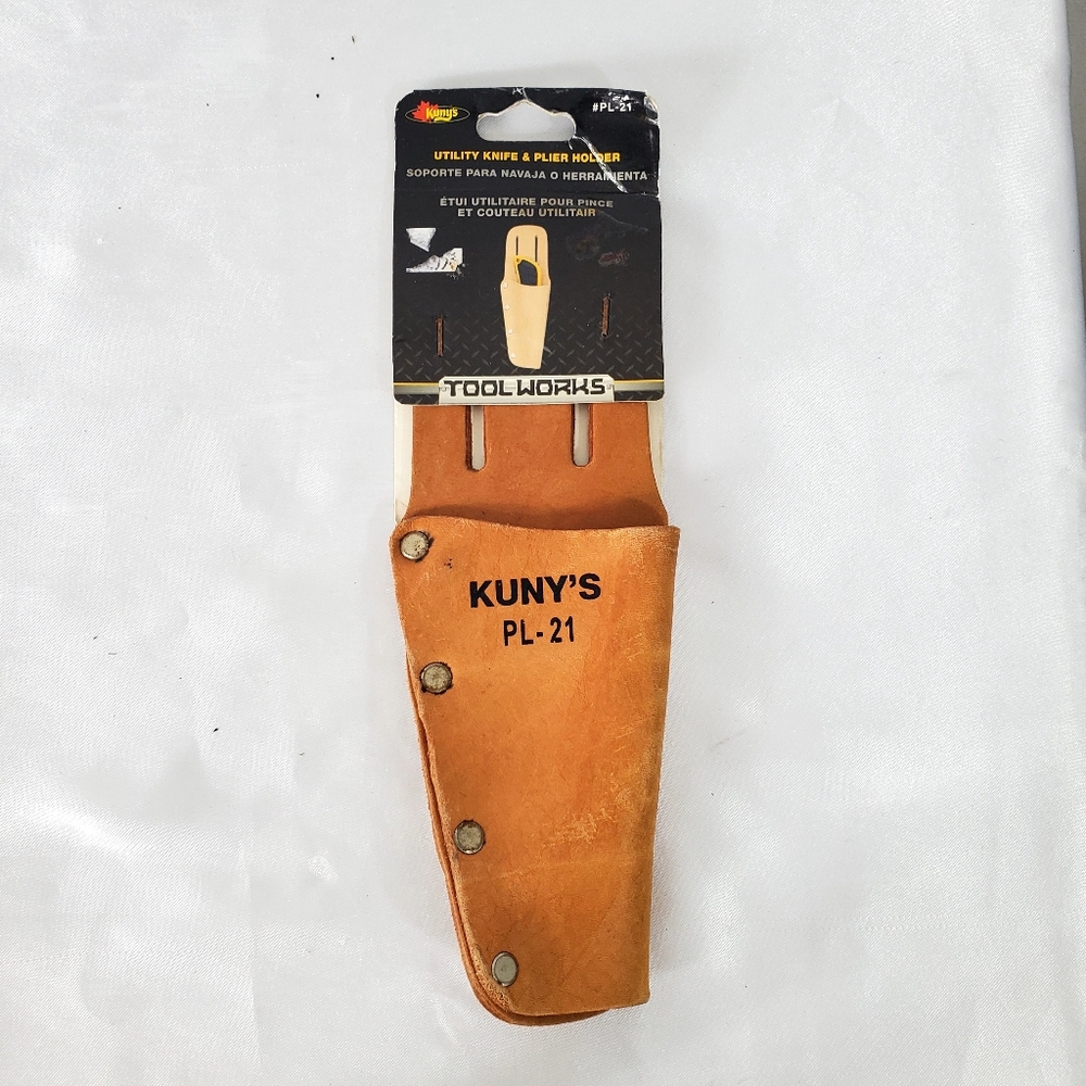 Kuny’s Tool Leather Holder for Knife and Pliers